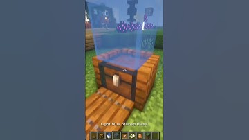 How to make fish 🐠 aquarium in Minecraft.