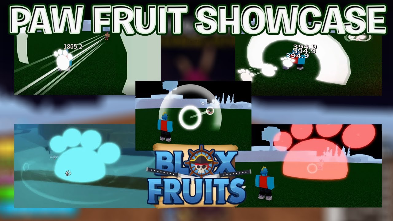 The Best Paw Fruit Showcase And Pvp Combo In Blox Fruit At Roblox YouTube