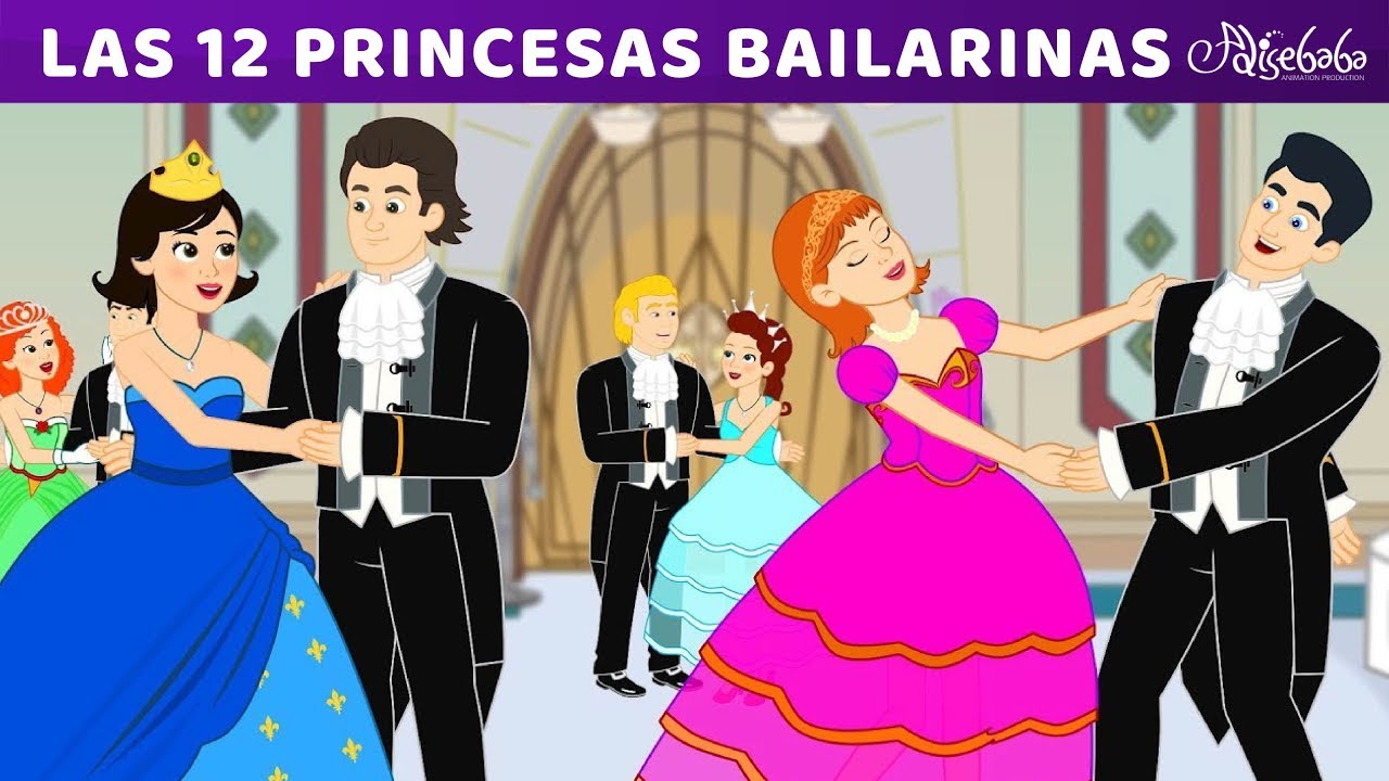 6 Cuentos | Las 12 Princesas Bailarinas y 5 Princesas animados | Cuentos  infantiles para dormir - YouTube