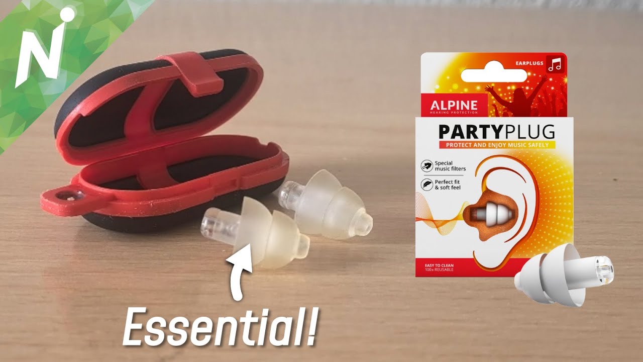 Earplugs that don't affect sound quality! Alpine partyplug review 