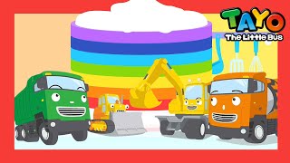 *NEW* The Rainbow Cake l Learn Colors l Tayo Songs for Children l Tayo the Little Bus screenshot 4