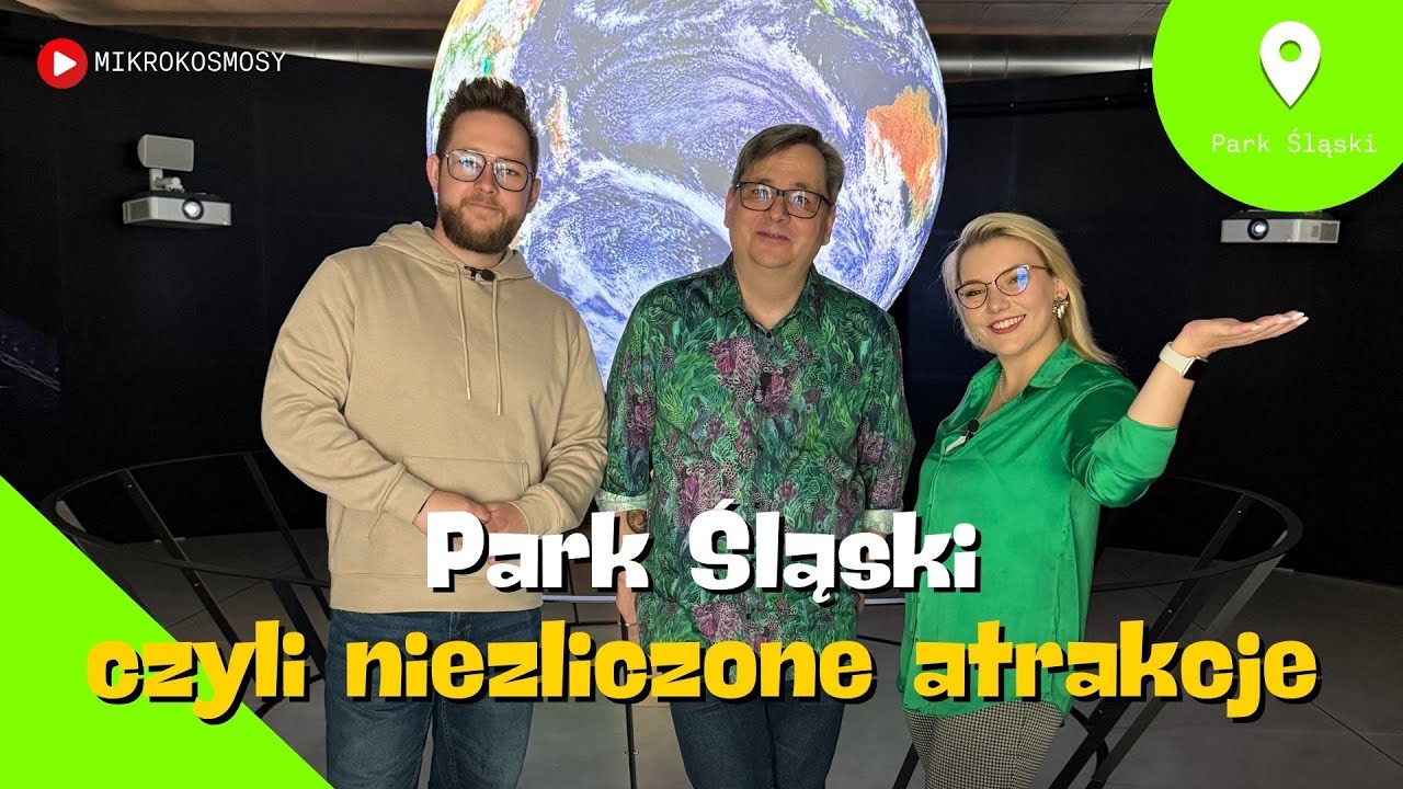 Park Śląski: Fala, Planetarium, Elka i karmienie pingwinów | MIKROKOSMOSY #45