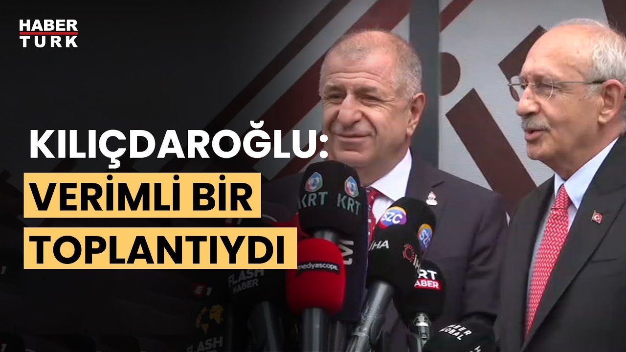 ⁣Cumhurbaşkanı adayı Kemal Kılıçdaroğlu ve Zafer Partisi Lideri Ümit Özdağ'dan ortak açıklama