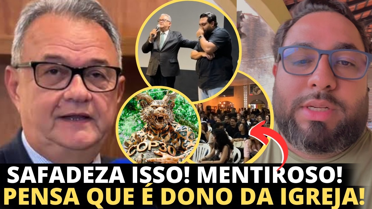 IGREJA SE REVOLTA!Samuel Câmara remove pastor que criticou COP30 no Centenário da Assembleia de Deus