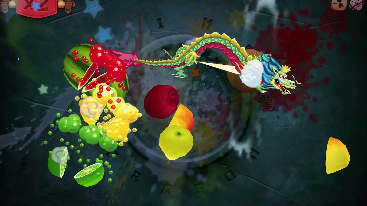Fruit ninja Dragon Blade and Dojo YouTube