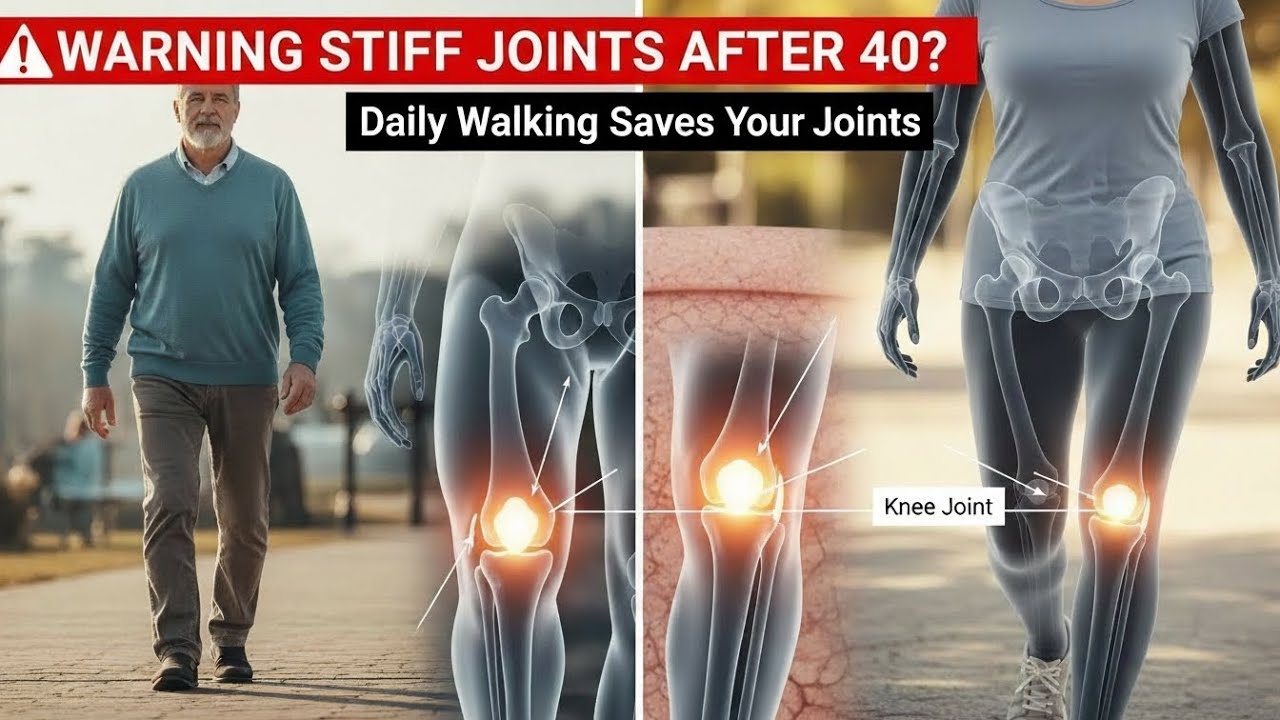 Stiff Joints After 40? Daily Walking Protects Your Mobility | Bodytiques