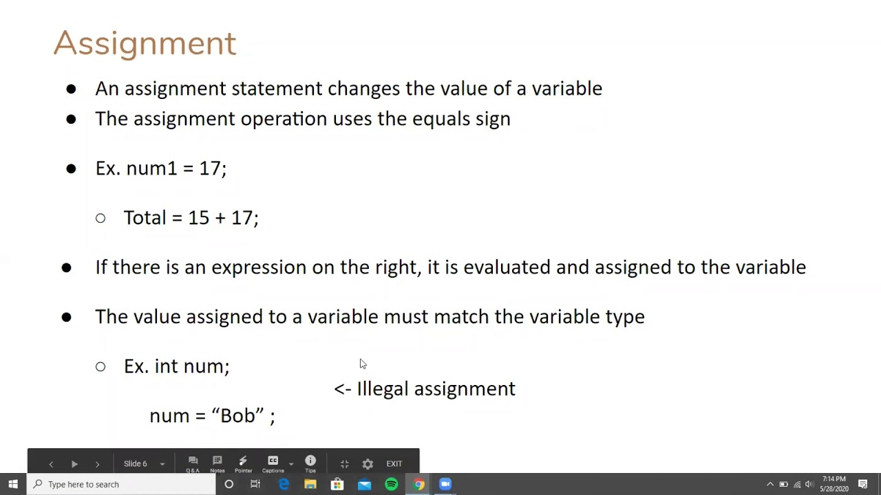 Method Writing: Introduction to Java 5/28/20 - YouTube
