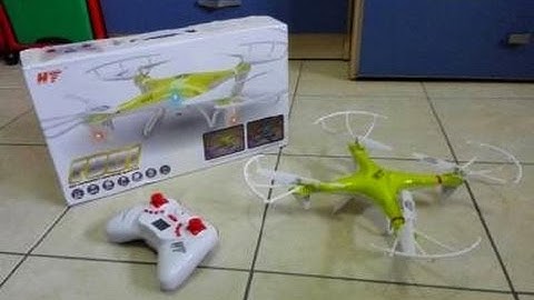 HT F801C - Unboxing and Flight