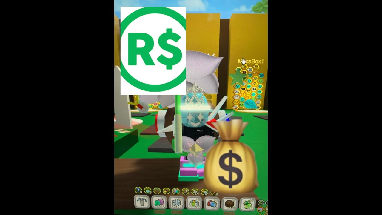 Are the robux packs worth it? + BEEQUIP NEWS Bee swarm simulator Ep6 ...