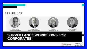 Surveillance Workflows for Corporates
