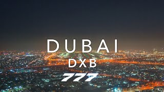 DUBAI | BOEING 777 LANDING 4K
