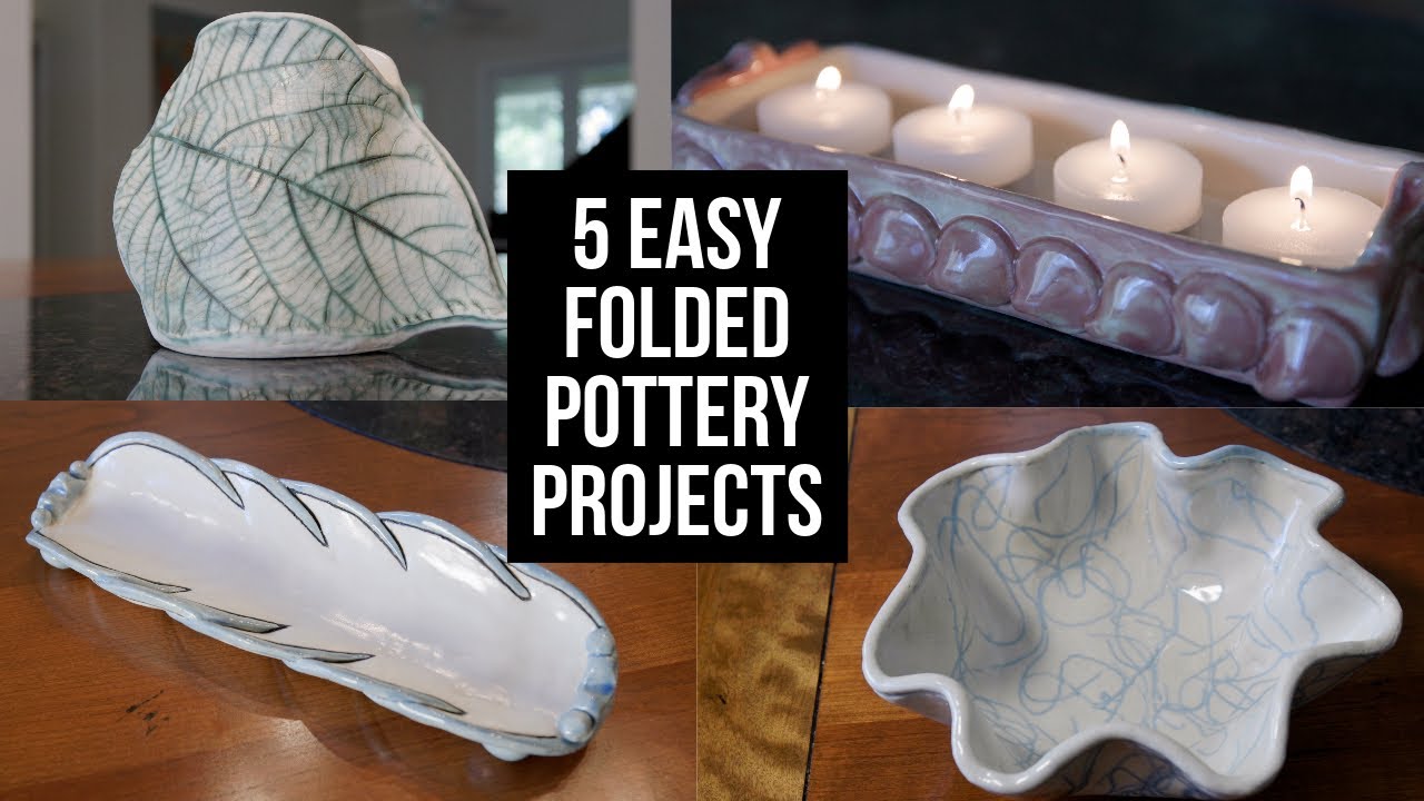 EASY UNDERGLAZE PROJECTS - Drawing, Painting and Carving made EASY! 