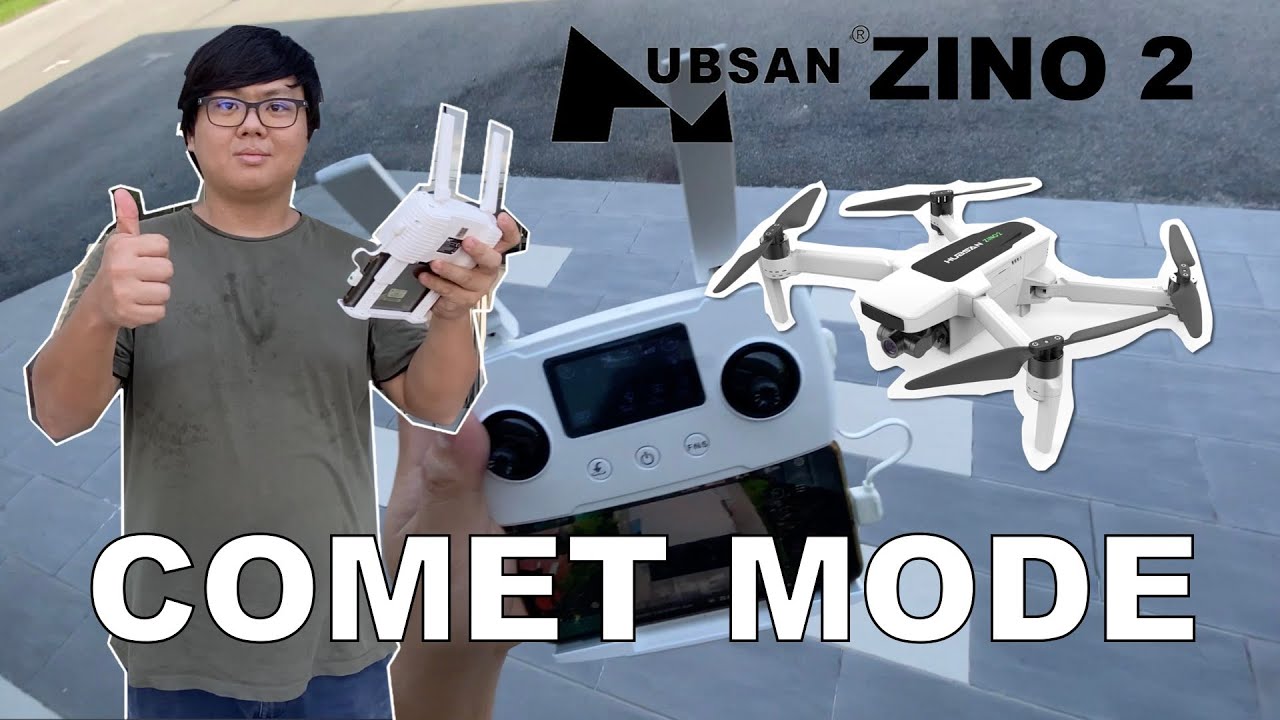 HUBSAN ZINO 2 - TUTORIAL FOR COMET MODE - YouTube