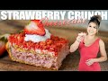 Sweetened Up Your Summer With These STRAWBERRY CRUNCH CHEESECAKE BARS