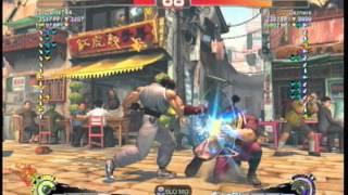 EvilDante744 (Guy) vs Deznere (Guy) Arcade Edtion 2012 Endless Match