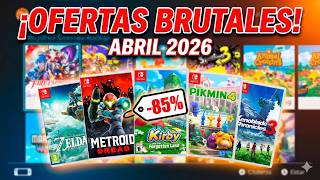 JUEGOS de NINTENDO SWITCH en OFERTA 🚨 Rebajas Imperdibles en finales de Abril 2026
