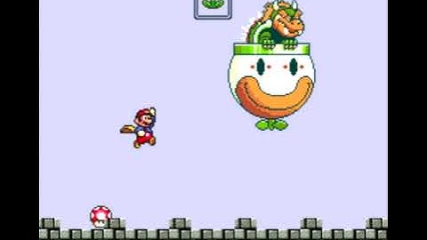 SMW SMB1 Style Hack (2022 Update) Final Part (Bowser