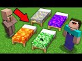 DO NOT BUY MAGIC BEDS IN THIS VILLAGER SHOP IN MINECRAFT ? 100% TROLLING TRAP !