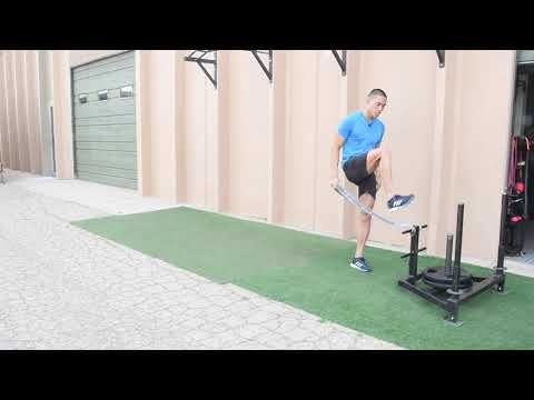 Hip Anchored Sled Drag