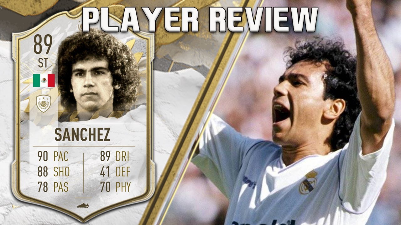 HE IS A BEAST! 🤯 89 ICON HUGO SANCHEZ PLAYER REVIEW! FIFA 22 ULTIMATE TEAM