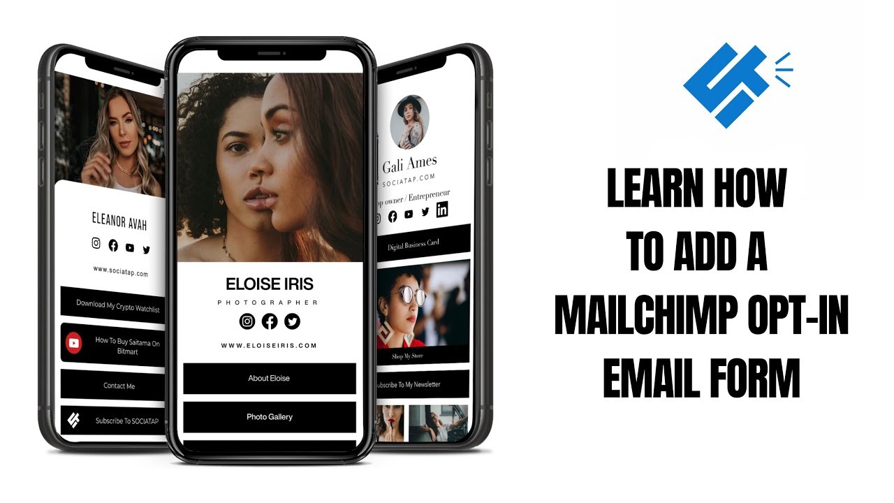 Learn How To Add A Mailchimp Opt-in Email Form