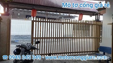 sửa chữa mô tơ cửa cổng lùa tự động tại Củ Chi - Tp.HCM , motor cổng trượt