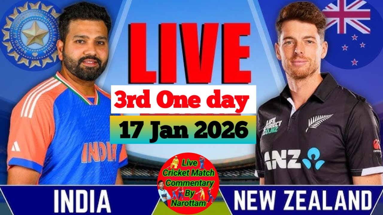 India vs New zealand 3rd odi match live || ind vs NZ live today match