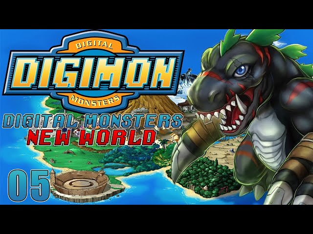Digimon Digital Monsters New World Part 5: Gear Savannah Digivolve