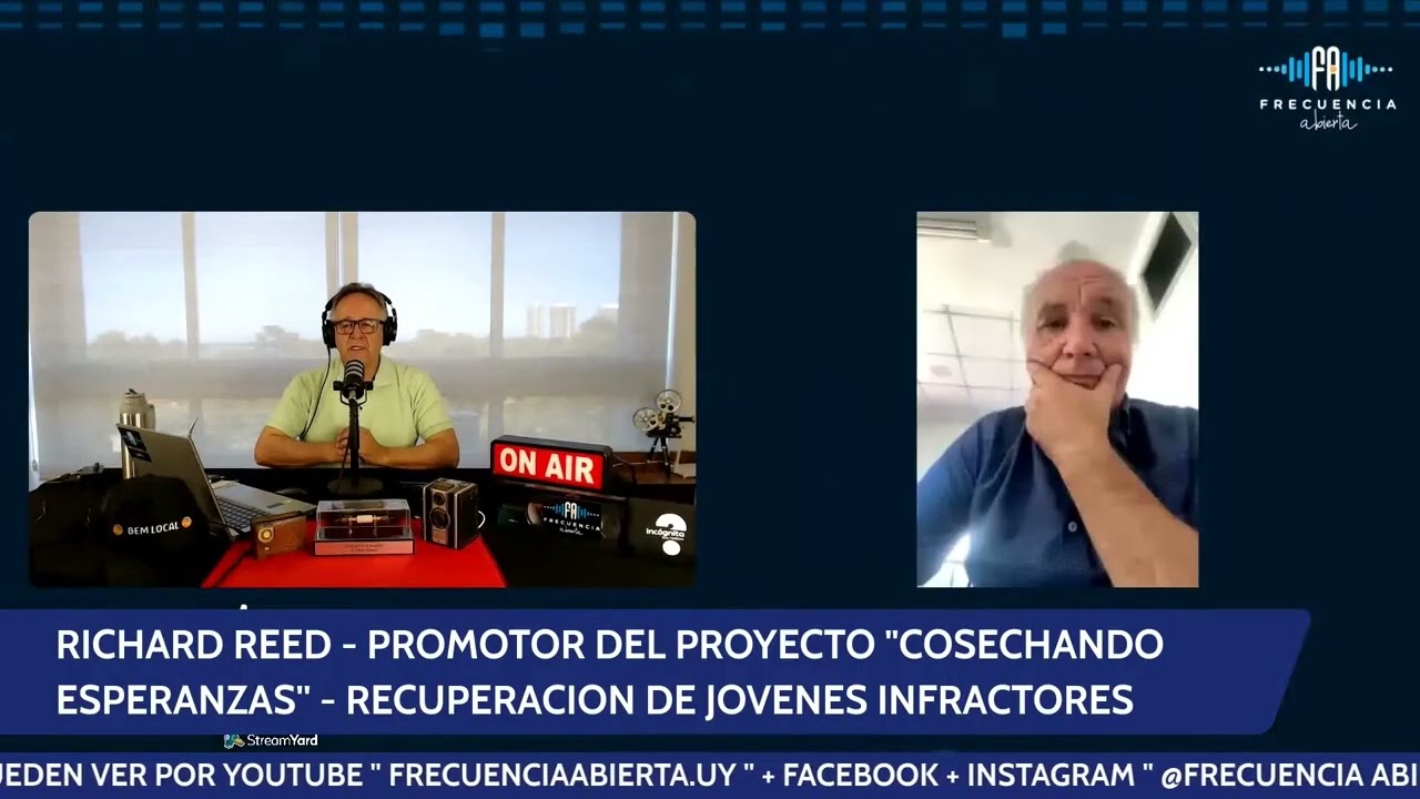 En Frecuencia Abierta hablamos con Richard Read. “Cosechando Esperanzas”