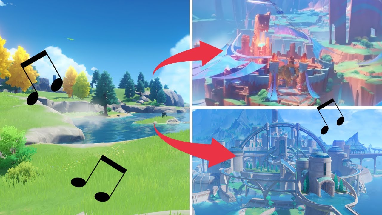 Every "Photon of Fluctuation" letmotifs in NATLAN & FONTAINE Battle Themes