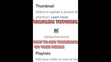 HOW TO ADD THUMBNAIL ON YOUR VIDEOS 2021 |TAGALOG TUTORIAL