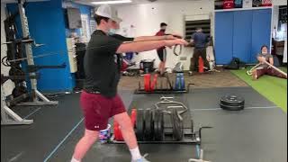 Pre-Throwing J-Band Routine