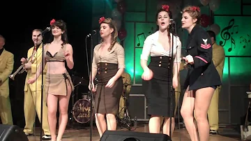 Satin Dollz - In The Mood with the Jive Aces at Pasadena [2011]