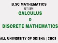 B.SC | 1ST SEM | MATHEMATICS | ALL UNIVERSITY OF ODISHA | CBCS