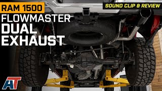 2019-2024 5.7l Ram 1500 Flowmaster Signature Series Dual Exhaust Review & Sound Clip