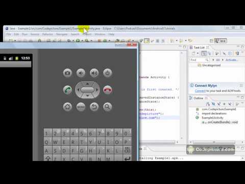 Ch 2 Vid 4 Android Programming Tutorial "Hello World" using Java Part II