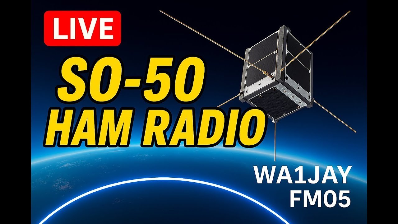 LIVE Satellite Pass | SO-50 71.5°