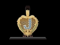 Vidéo: Pendentif 3D CAO avec la lettre J