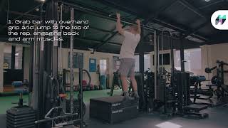 Isometric 3 Point Hold Pull Up Pronated