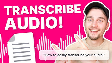 How to Transcribe Audio in 2 minutes! ⏱