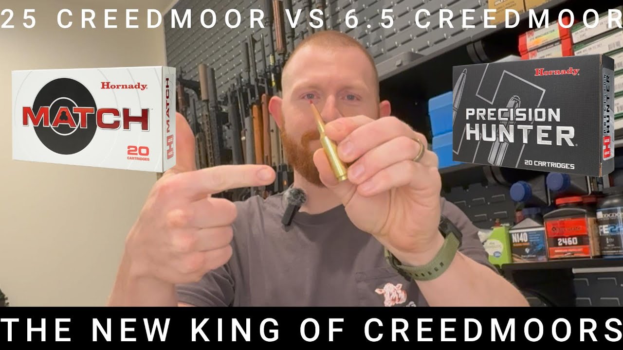 Почему я выбрал 25 Creedmoor, а не 6,5 Creedmoor | Тест нагрузки и результаты