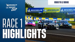 Race 1 Highlights | Road To Le Mans 2023 | Michelin Le Mans Cup