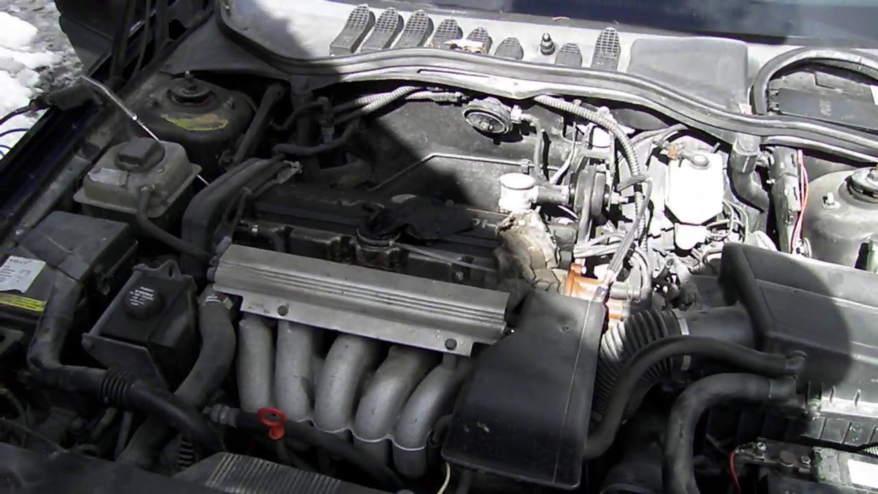 Test obecności nadciśnienia w skrzyni korbowej silnika B5252S