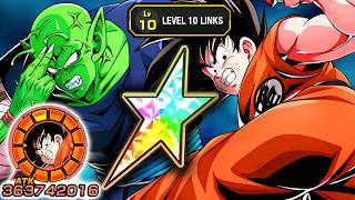 100% NEW STR LR PICCOLO ➜ GOKU LEVEL 10 LINKS SHOWCASE!!! Dragon Ball Z Dokkan Battle