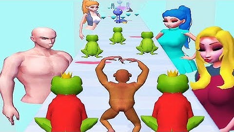 Frog Prince Rush Game 💃🐸🧚: All Levels Part 6_ iOS, Walkthrough, News Gameplay 2022