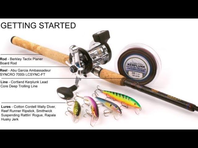 Quick Tutorial - How To Fish Using Sufix Lead Core Fishing Line! 