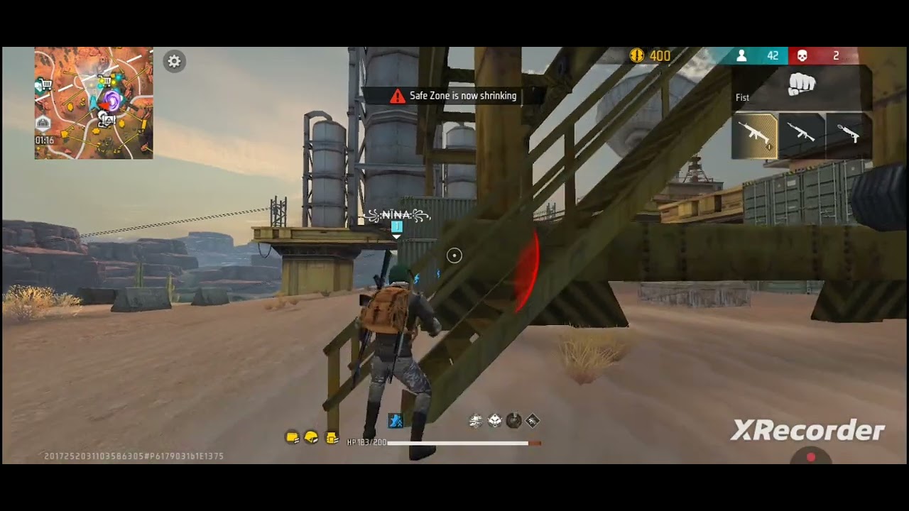 How to level up fast in free fire . Amazing hack in freefire