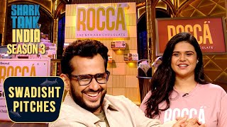 'Rocca' की Presentation से आई Sharks के Faces पे Smile | Shark Tank India S3 | Swadisht Pitches