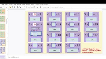 Math Expressions First Grade Unit 7 Quick Practices