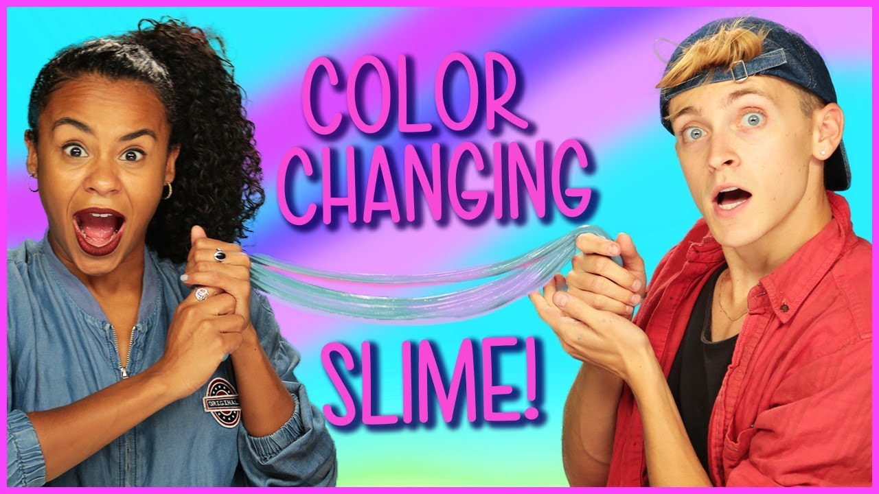 DIY COLOR-CHANGING SLIME?! | DIY or Di-Don't w/ Damon & Jo